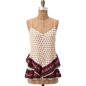 Maeve Paisley Border Hem Tank Top S